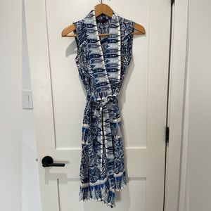 BCBG Max Azria Scarf Wrap Dress